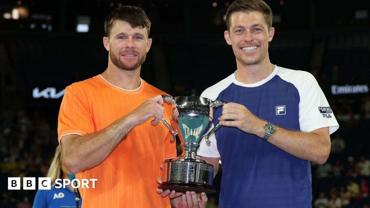 Australian Open 2026: GB’s Neal Skupski and Christian Harrison win men’s doubles title