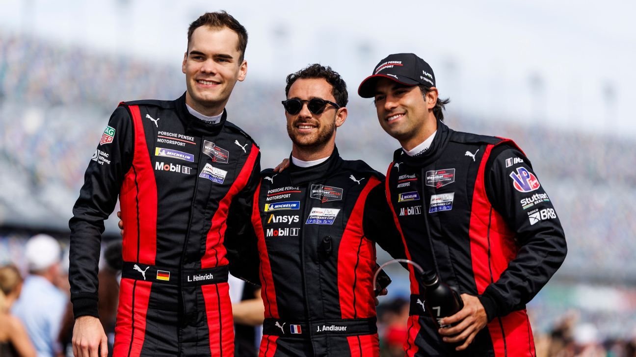 Roger Penske’s team wins third consecutive Rolex 24 at Daytona