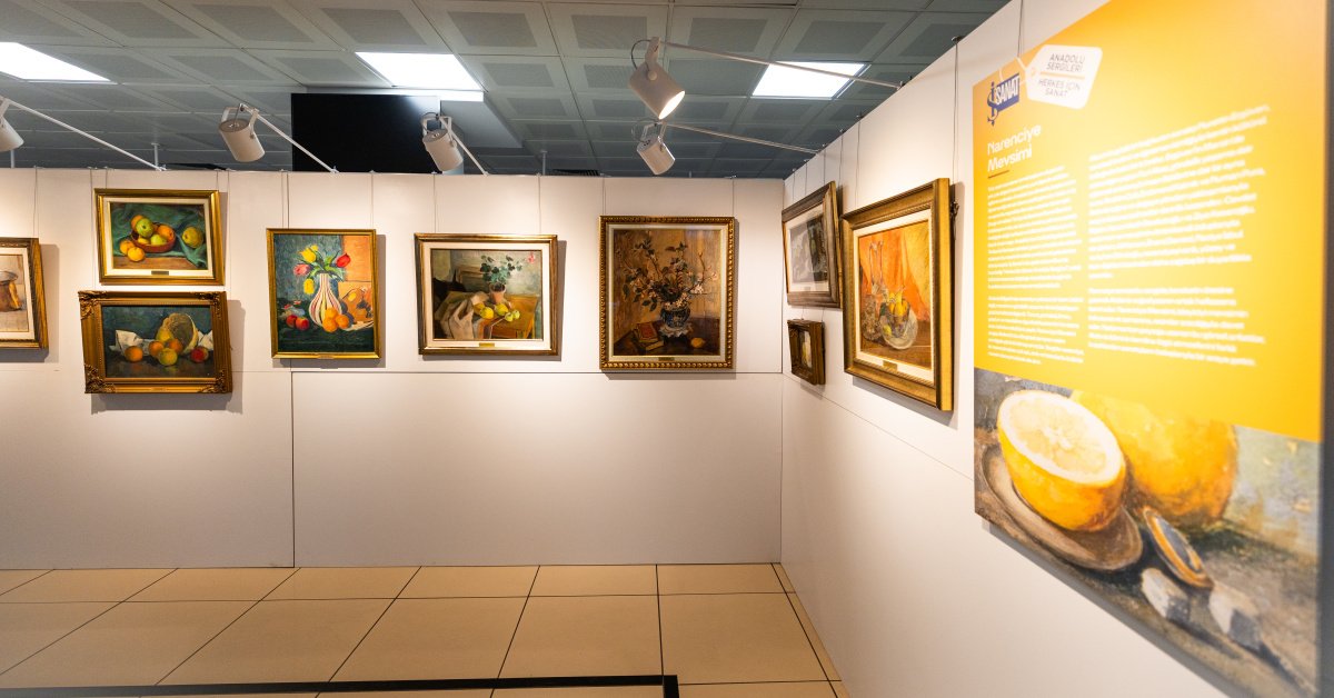 İş Sanat Anadolu Sergileri Narenciye Mevsimi ile Pozcu’daydı