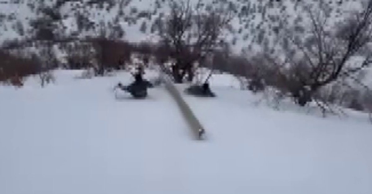 Korkutan görüntü! Facia kıl payı!