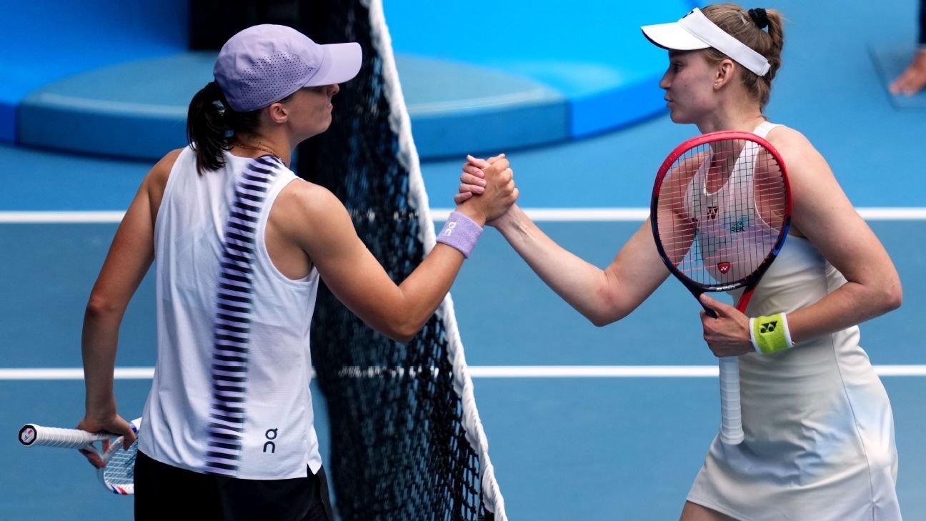 Elena Rybakina tops Iga Swiatek to reach Australian Open semis