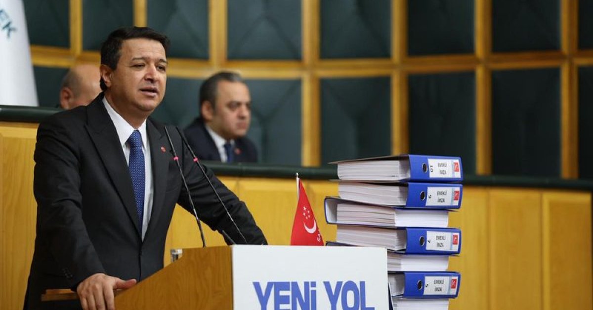 Son dakika: Mahmut Arıkan: Ana bakış açımız üçüncü bir yol inşa etmek