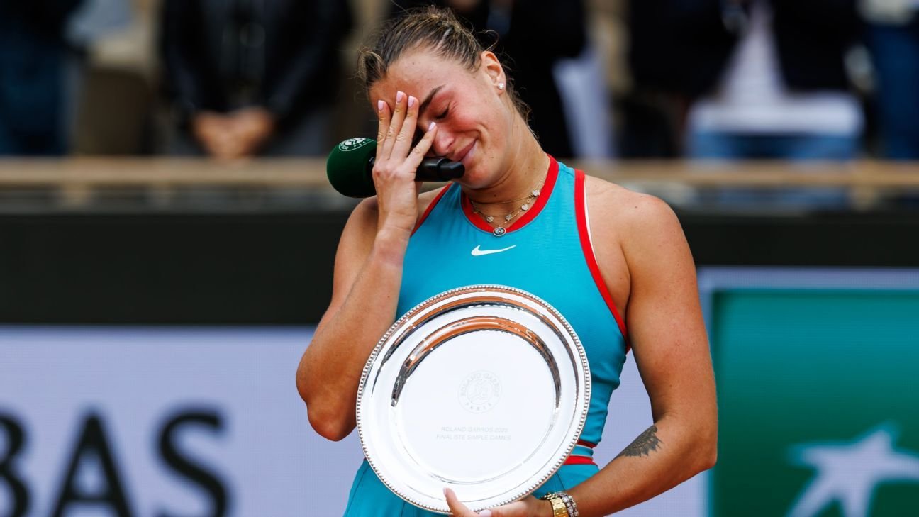 The art and the agony of the runner-up speech in tennis