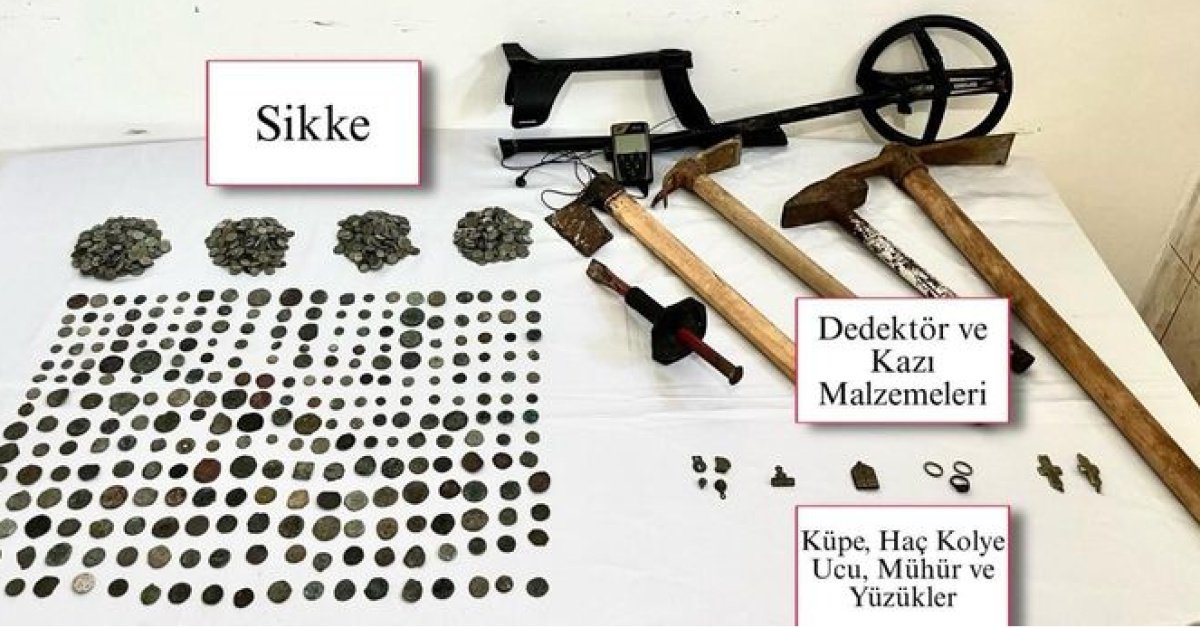 Çanakkale’de tarihi eser kaçakçılığı operasyonu