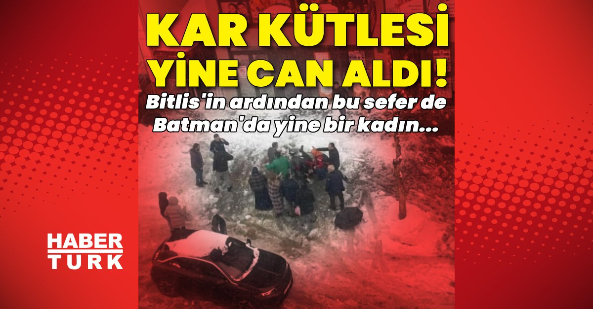 Kar kütlesi yine can aldı! 55 yaşındaki Fatma Baylaz yaşamını yitirdi – Son dakika Bingöl haberi