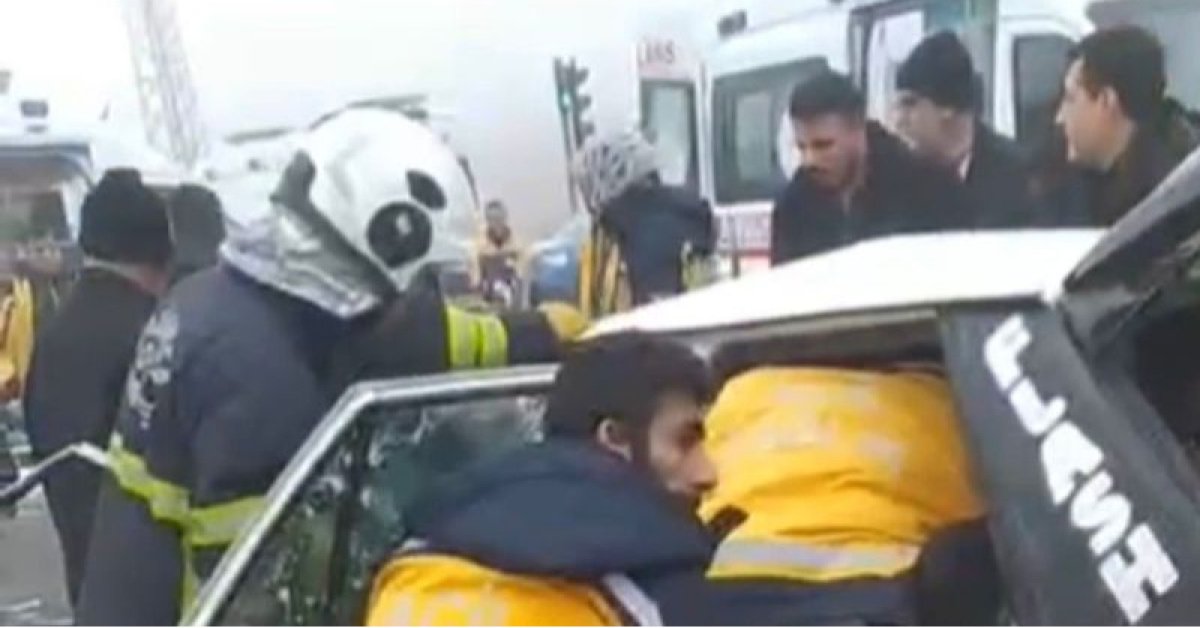 Son dakika: Gaziantep’te zincirleme trafik kazası: 1 ölü, 6 yaralı