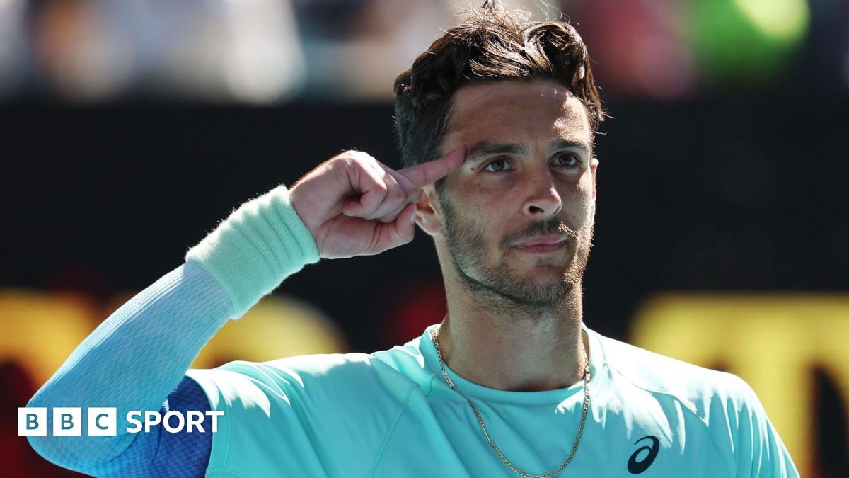 Australian Open 2026: Lorenzo Musetti beats Taylor Fritz to set up Novak Djokovic quarter-final