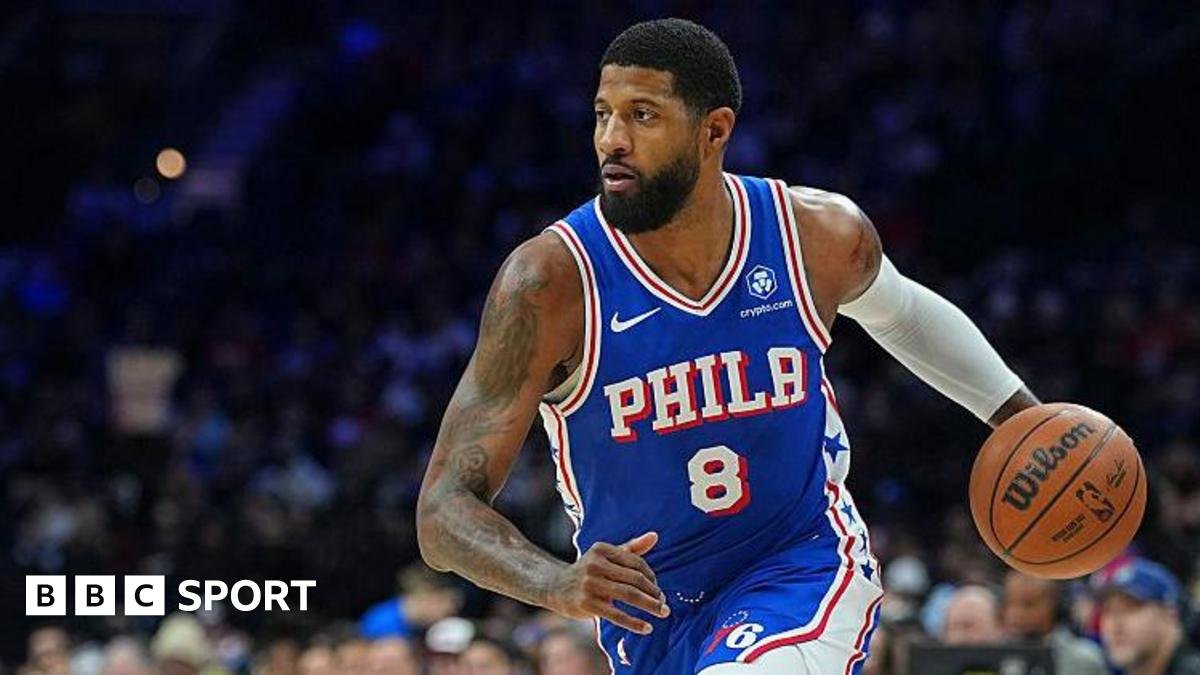 Paul George: Philadelphia 76ers forward given 25-game ban over drug policy