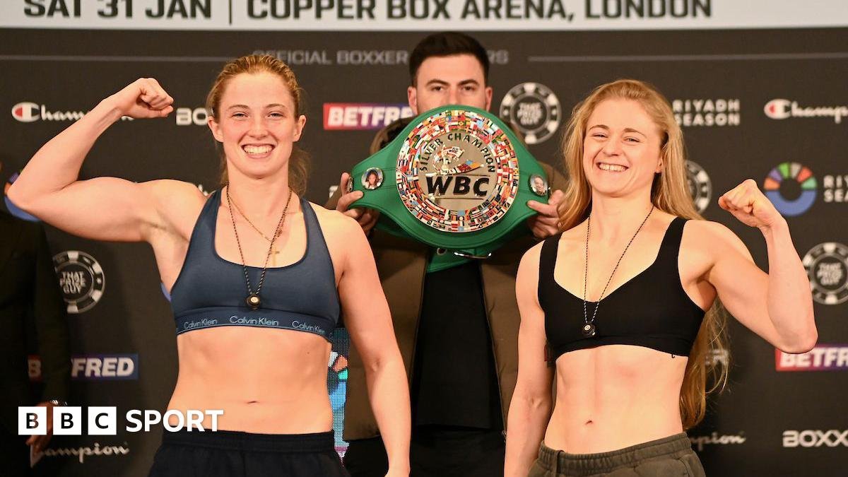 Francesca Hennessy v Ellie Boutell: Underdog Bouttell braced for boos as both fighters make weight