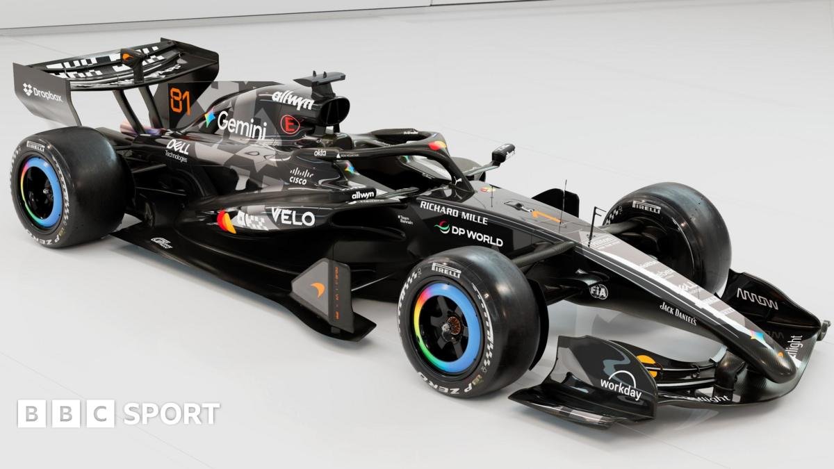 F1 pre-season testing: McLaren & Red Bull release images of 2026 cars