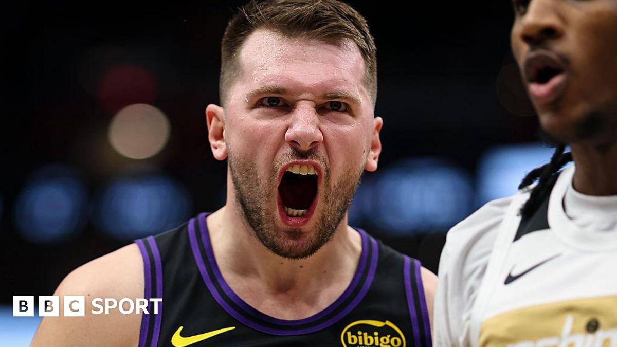 Luka Doncic hits triple double in only 20 minutes as LA Lakers hammer Wizards