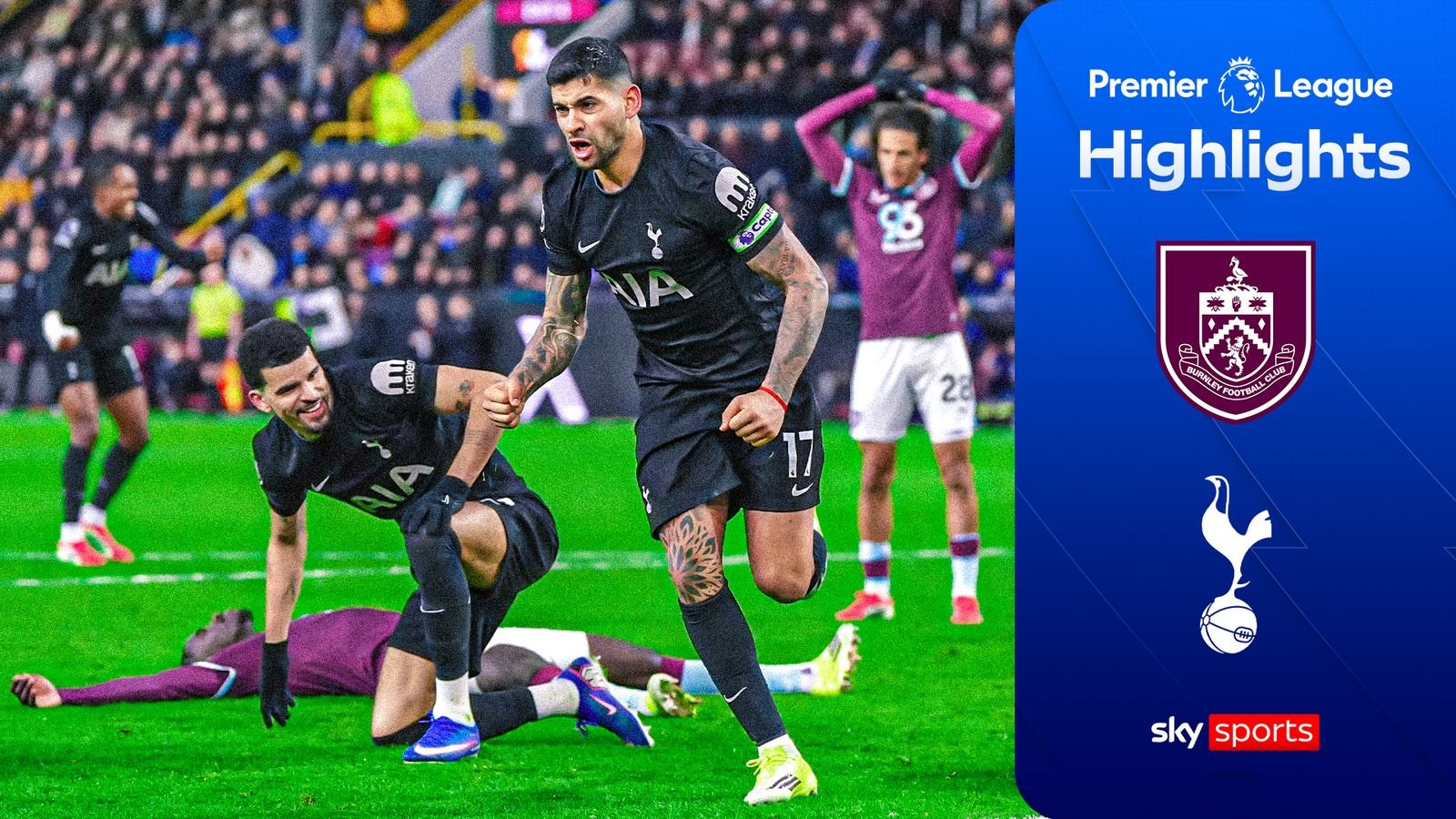 Romero denies Burnley their first win since October with late headed equaliser