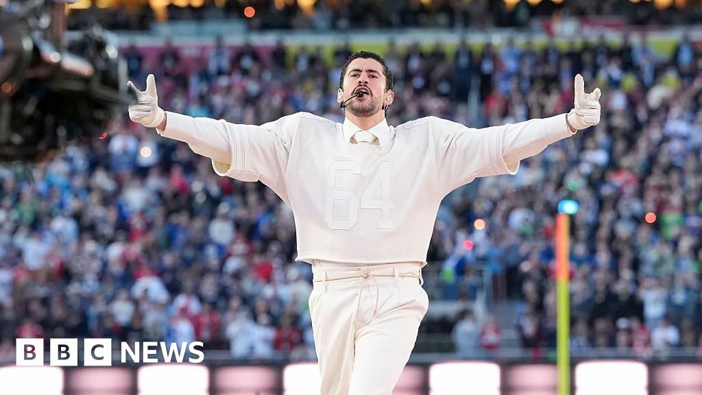 Bad Bunny shoots up UK charts after Super Bowl show