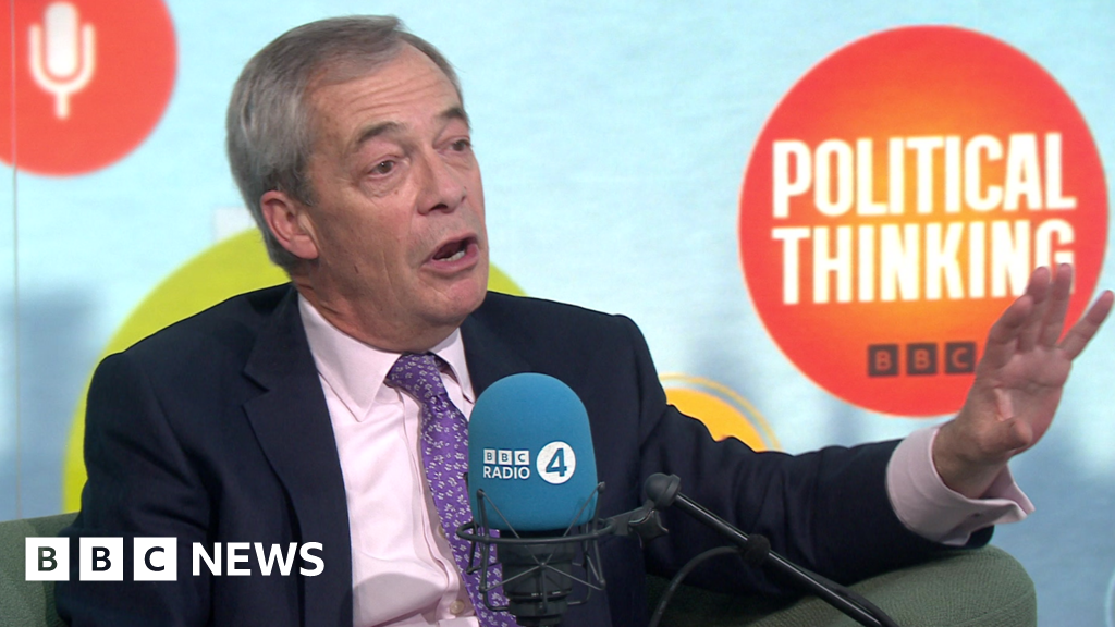 Reform replacing 'old fuddy-duddy' Tory party, says Farage