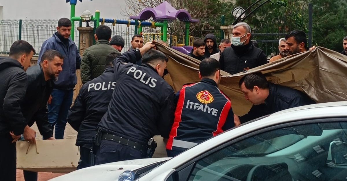 Sesi duyan yakınları balkona koştu! Acı manzara! Son dakika Mardin haberleri