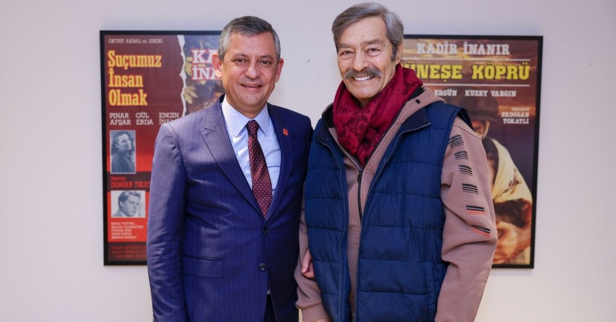 Özgür Özel’den Kadir İnanır’a geçmiş olsun ziyareti