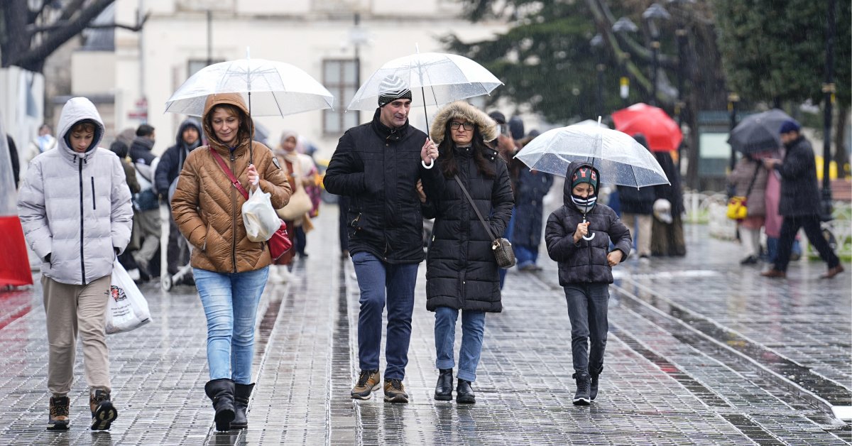 Son dakika: Meteoroloji’den 18 il için sarı kod! Sağanak yağmur, kar yağışı ve fırtına etkili – 31 Ocak hava durumu
