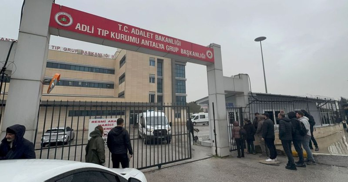 Antalya’da Adli Tıp önünde çok büyük acı!