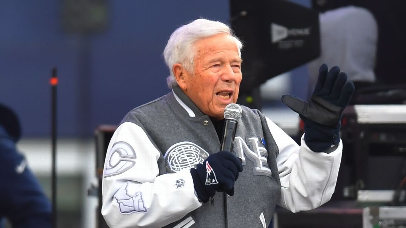 Sources: Robert Kraft not voted for Hall of Fame Class of ’26