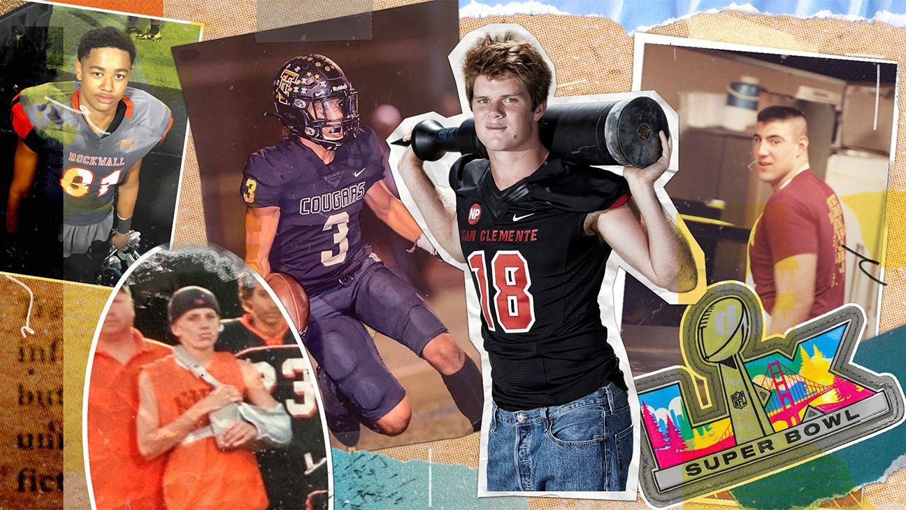 High school stories of 11 Super Bowl stars and two coaches