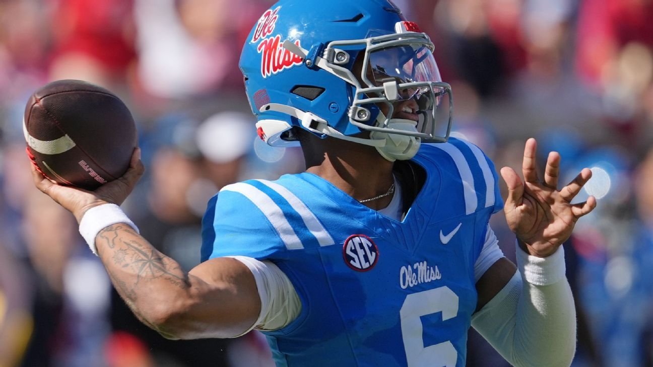 NCAA denies eligibility appeal for Ole Miss QB Chambliss