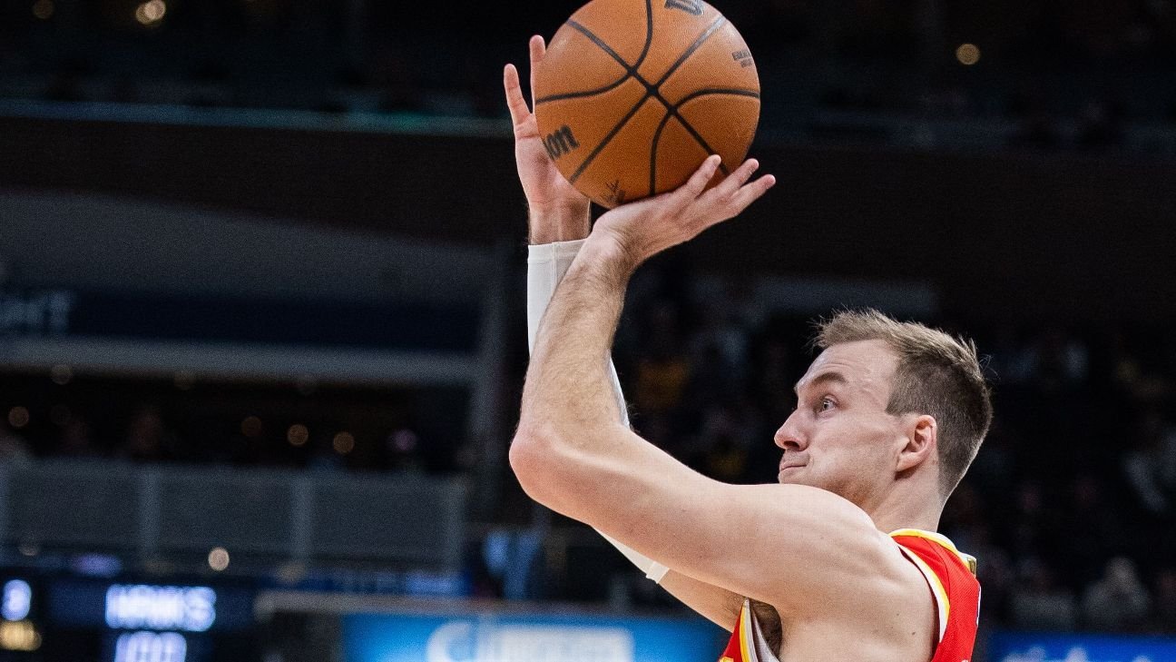 Sources: Lakers get shooting help, trade for Hawks’ Luke Kennard