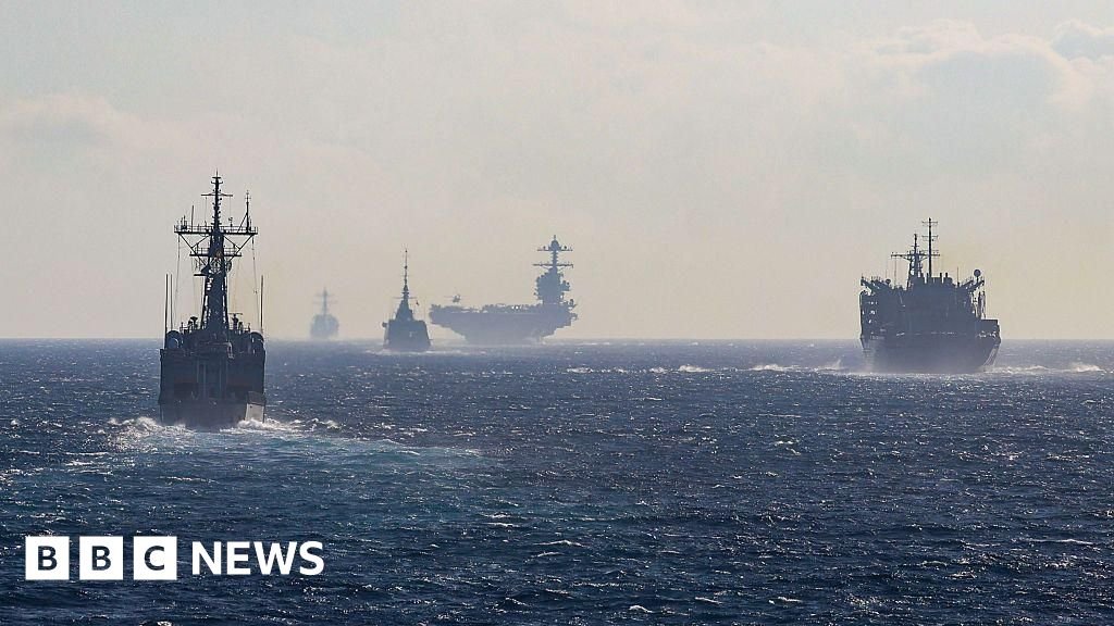 Two US Navy ships collide near South America
