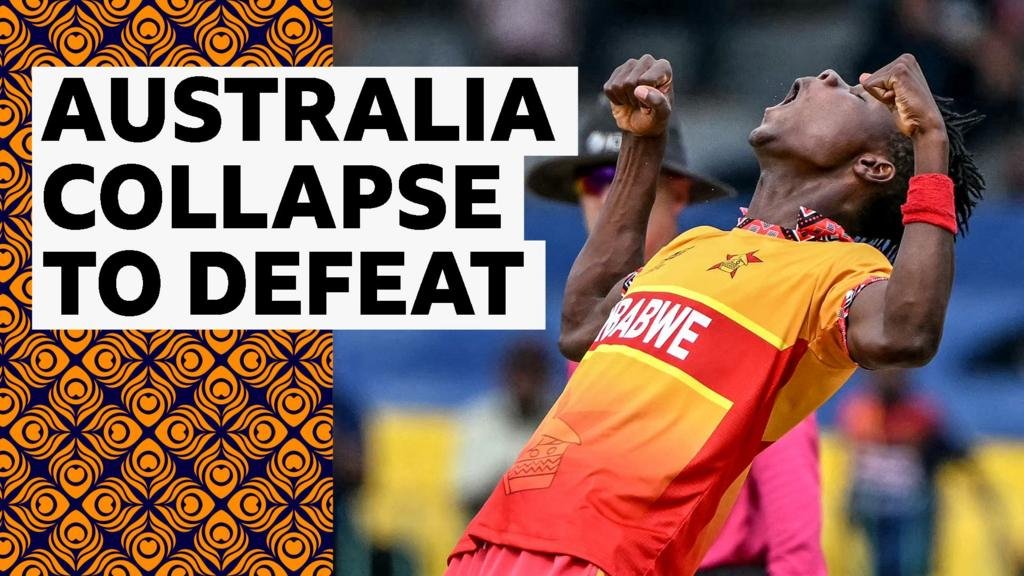 Zimbabwe clean up Australia for shock World Cup win